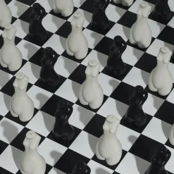 Body Salt & Pepper Shakers Pair (Beige, Black)