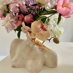 Breast Friend Vase (Matte Marble)