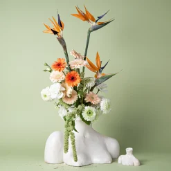 Breast Friend Vase (Matte Marble)