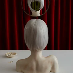 Breast Friend Vase (Matte Marble)