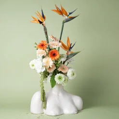 Breast Friend Vase (Matte Marble)