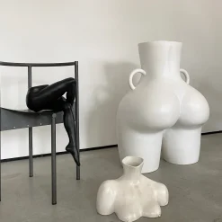 Breast Friend Vase (Matte Marble)