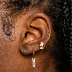 Bronte Dore Trio Hoop Earring