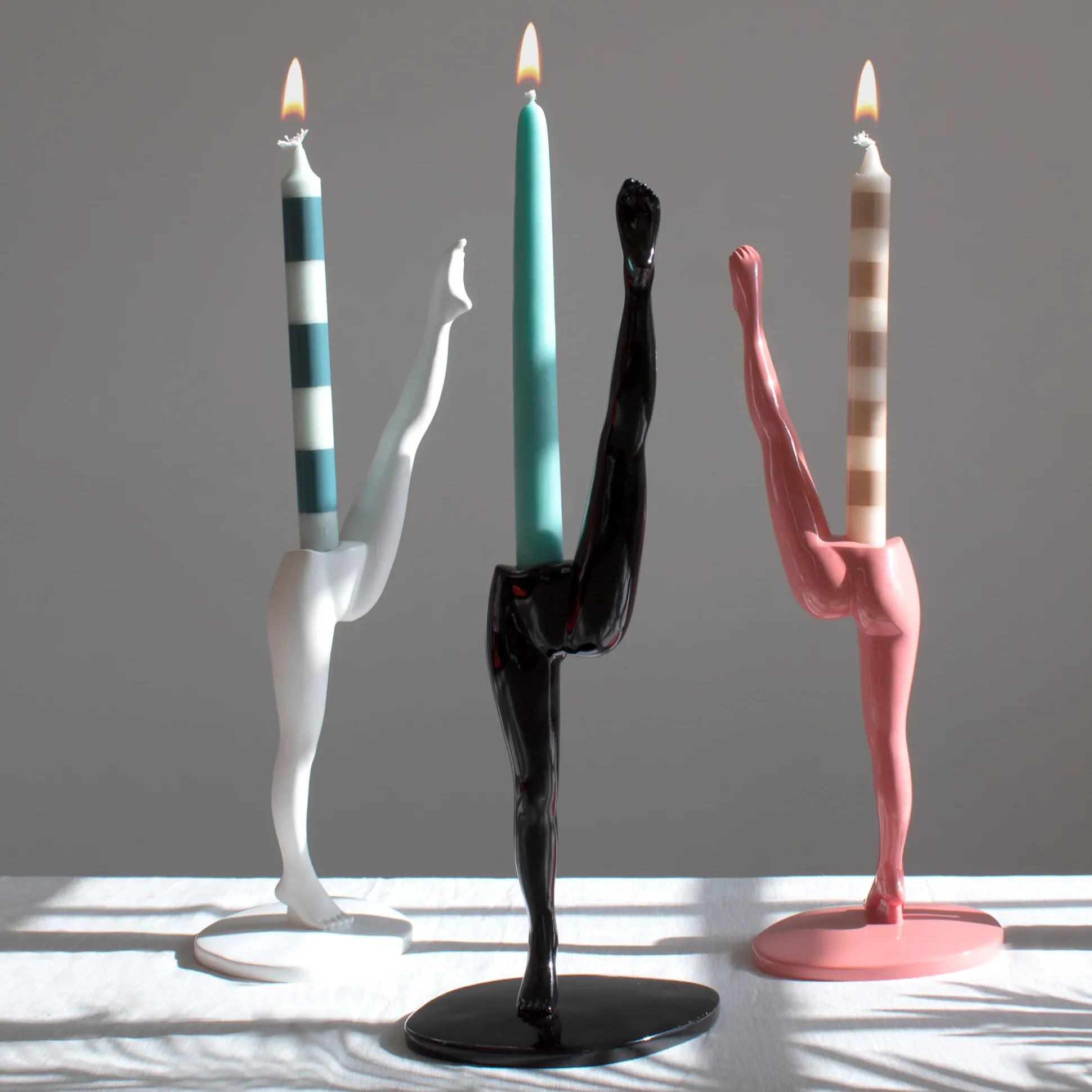 Can Candlestick (Black)