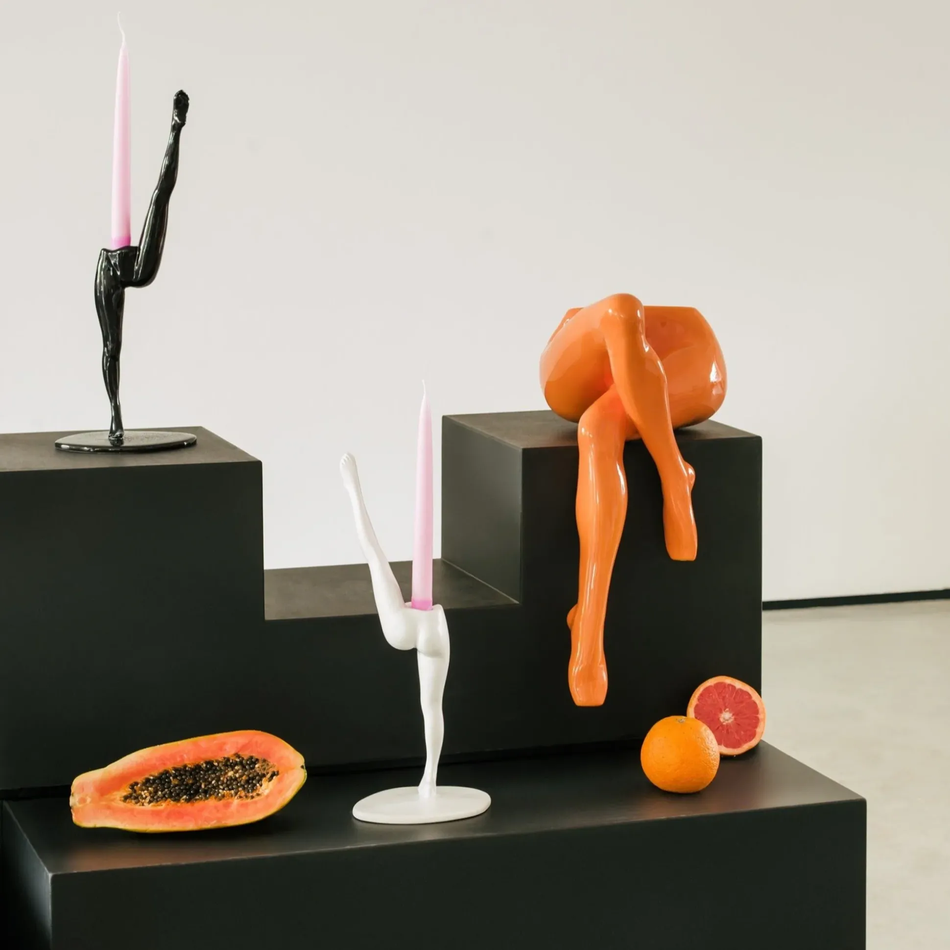 Can Candlestick (Black)