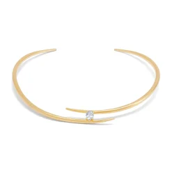 Caught In The Act Necklace (Gold)