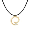 Charmeur Rope Necklace (Gold)