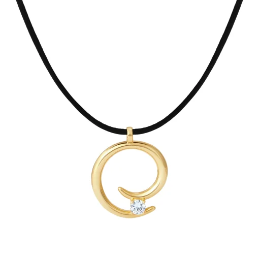 Charmeur Rope Necklace (Gold)
