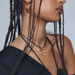 Charmeur Rope Necklace (Gold)