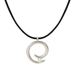 Charmeur Rope Necklace (Silver)
