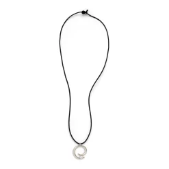 Charmeur Rope Necklace (Silver)