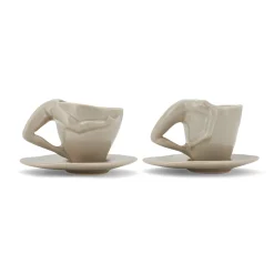 Espresso Yourself Cups (High-Shine Mushroom)