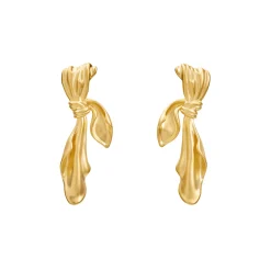 Gilded Cloth Earrings (Gold)