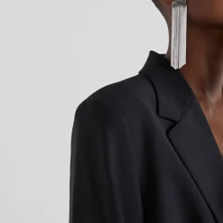 Grand Fil Earrings (Silver)