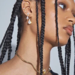 Ile Flottante Hoop Earrings