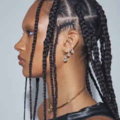 Ile Flottante Hoop Earrings