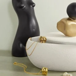 Jewellery Box (White, Gold, Black)