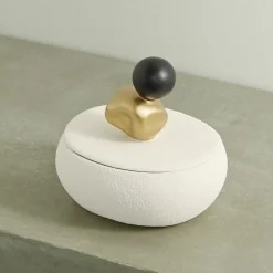 Jewellery Box (White, Gold, Black)