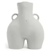 Love Handles Vase (Light-Grey)