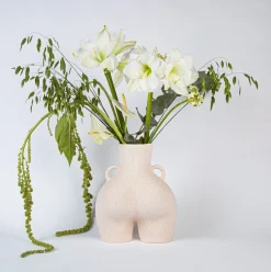 Love Handles Vase (Speckled Beige)