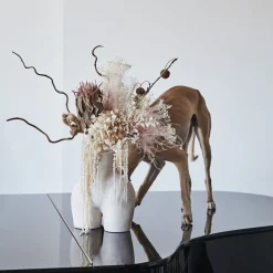 Love Handles Vase (Speckled Beige)