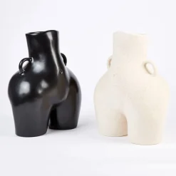 Love Handles Vase (Speckled Beige)