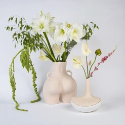 Love Handles Vase (Speckled Beige)