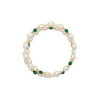 Malachite Pearl Bracelet