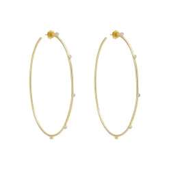 Mega Razzle Dazzle Hoop Earrings