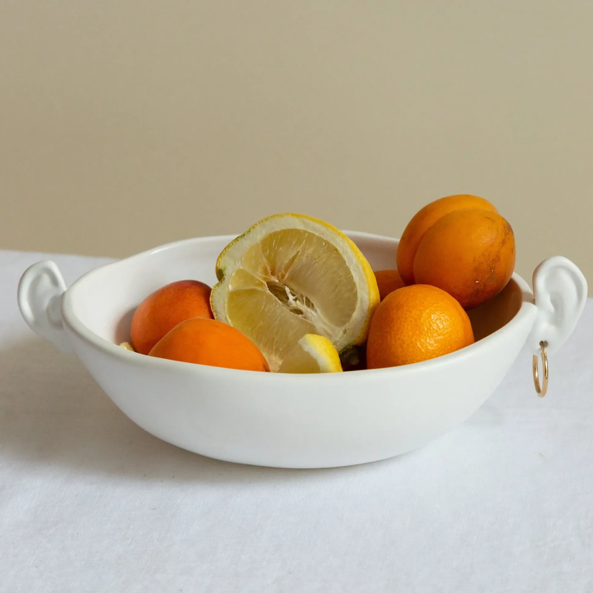 Mini White Noise Ear Bowl