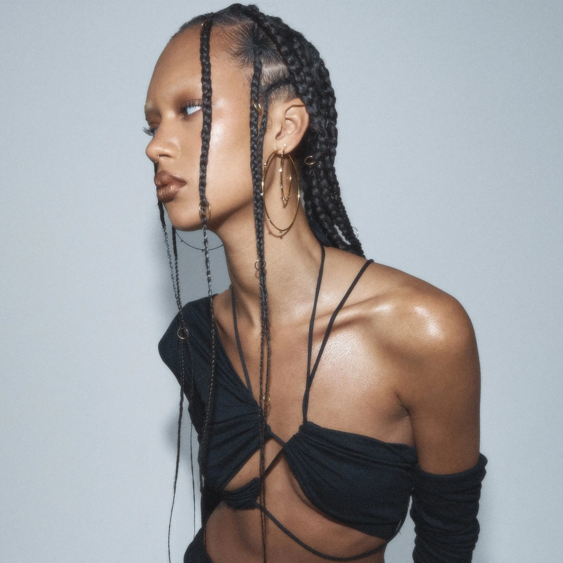 Razzle Dazzle Hoop Earrings