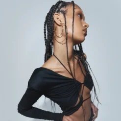 Razzle Dazzle Hoop Earrings