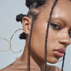 Razzle Dazzle Hoop Earrings