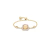 Square Citrine Ring
