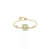 Square Peridot Ring