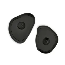 Tatas Plates (High-Shine Black)