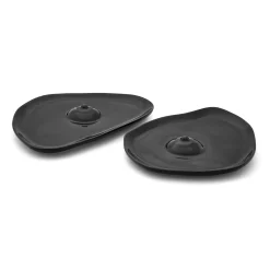 Tatas Plates (High-Shine Black)