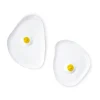 Tatas Plates (High-Shine White, Yellow)