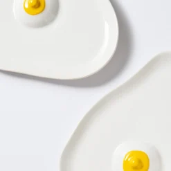 Tatas Plates (High-Shine White, Yellow)