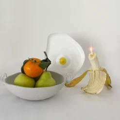 Tatas Plates (High-Shine White, Yellow)