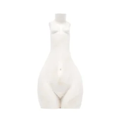 Tit For Tat Candlestick Tall (Matte Marble)