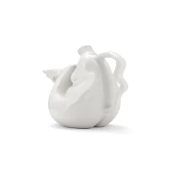 Tit-Tea Pot (High-Shine White)