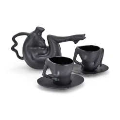 Tit-Tea Pot (Matte Mottled Black)